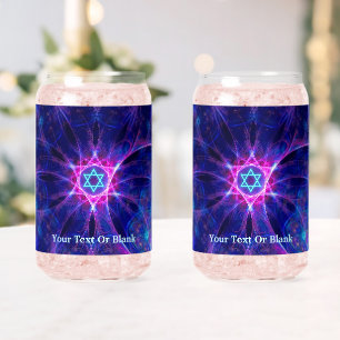 Fractal Magen Bet Blikvorm Glas