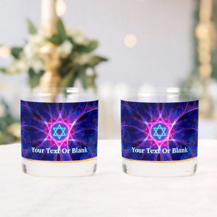 Fractal Magen Bet Whisky Glas