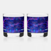 Fractal Magen Bet Whisky Glas (Rechts)