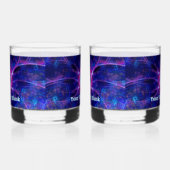Fractal Magen Bet Whisky Glas (Links)