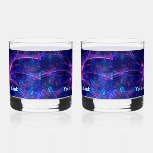 Fractal Magen Bet Whisky Glas (Links)