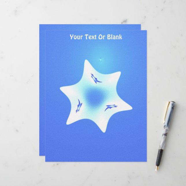 Fractal Magen Lavan Briefhoofd (Voorkant / Achterkant in situ)