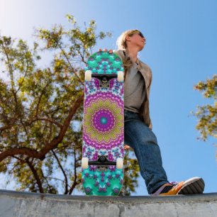 Fractal Mandala 3 Persoonlijk Skateboard