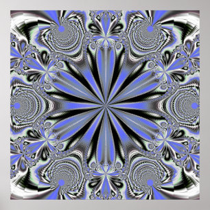 Fractal Mandala 5 Poster