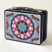 Fractal Mandala Floral Psychedelic (Achterkant)