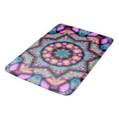 Fractal Mandala Floral Psychedelic Badmat (Gekanteld)