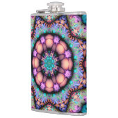 Fractal Mandala Floral Psychedelic Heupfles (Links)