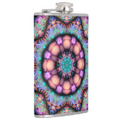 Fractal Mandala Floral Psychedelic Heupfles (Rechts)