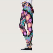 Fractal Mandala Floral Psychedelic Leggings (Links)