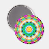 Fractal Mandala Magneet (Voorkant / Achterkant)