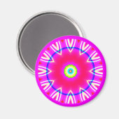 Fractal Mandala Magneet (Voorkant / Achterkant)