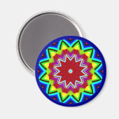 Fractal Mandala Magneet (Voorkant / Achterkant)