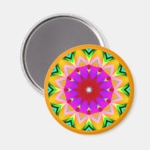 Fractal Mandala Magneet (Voorkant / Achterkant)