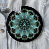 Fractal Mandala Ronde Button 6,0 Cm (In situ)