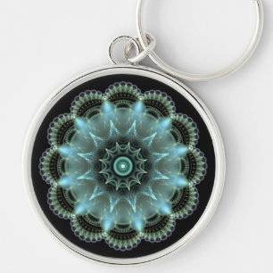 Fractal Mandala Sleutelhanger