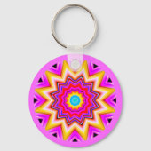 Fractal Mandala Sleutelhanger (Voorkant)