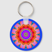 Fractal Mandala Sleutelhanger (Voorkant)