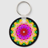 Fractal Mandala Sleutelhanger (Voorkant)
