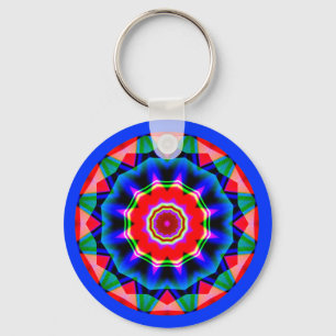 Fractal Mandala Sleutelhanger