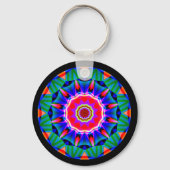 Fractal Mandala Sleutelhanger (Voorkant)
