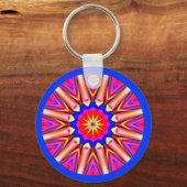 Fractal Mandala Sleutelhanger (Voorkant)