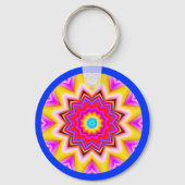 Fractal Mandala Sleutelhanger (Voorkant)