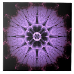 Fractal Mandala Tegeltje