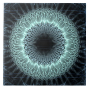 Fractal Mandala Tegeltje