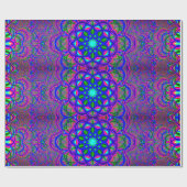 Fractal Mandalas | Psychedelic Cadeaupapier (Vlak)