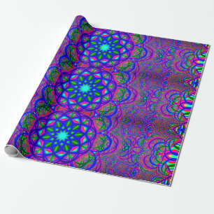 Fractal Mandalas   Psychedelic Cadeaupapier