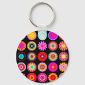 Fractal Mandalas Sleutelhanger (Voorkant)
