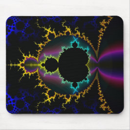 Fractal Mandelbrot Electric Night Mousepad Muismat