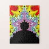 Fractal Mandelbrot Multicolor Legpuzzel (Verticaal)