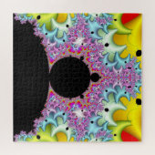 Fractal Mandelbrot Multicolor Legpuzzel (Horizontaal)