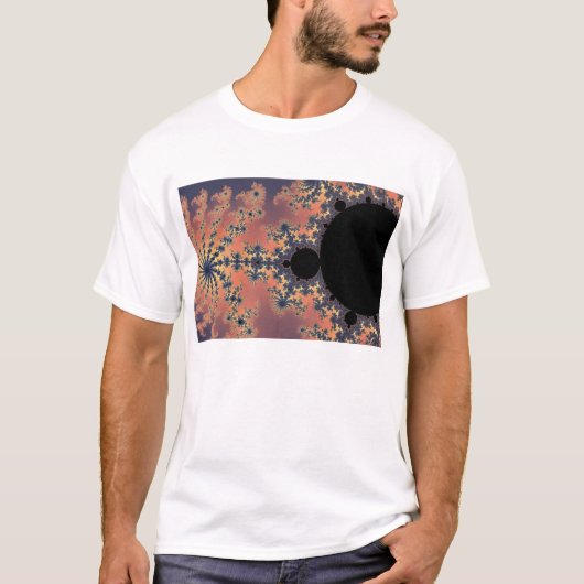 Fractal Mandelbrot T-shirt (Voorkant)