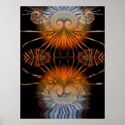 Fractal Manifest Poster (Voorkant)