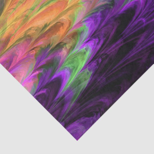 Fractal Marble 4-1 Tissuepapier (Detail)