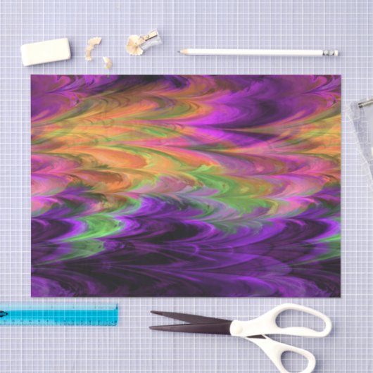 Fractal Marble 4-1 Tissuepapier (Craft)