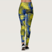 Fractal Marble 4-21 Leggings (Achterkant)