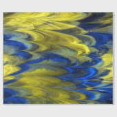 Fractal Marble 4-21 Wrapping Paper Cadeaupapier (Vlak)