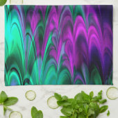 Fractal Marble 4-2 Kitchen Towel Theedoek (Gevouwen)