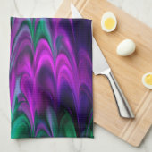 Fractal Marble 4-2 Kitchen Towel Theedoek (Quarter Fold)