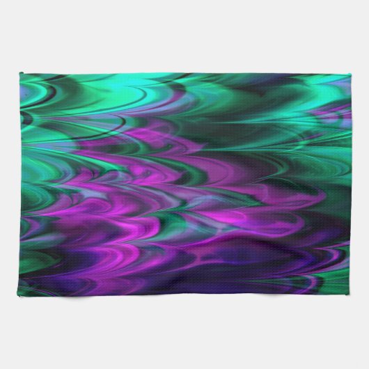 Fractal Marble 4-2 Kitchen Towel Theedoek (Horizontaal)