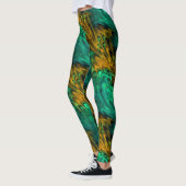 Fractal Marble 4-4A Leggings (Links)