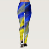Fractal Marble 4-6 Leggings (Achterkant)