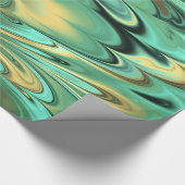 Fractal Marble 6-2 Wrapping Paper Cadeaupapier (Hoek)