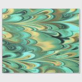 Fractal Marble 6-2 Wrapping Paper Cadeaupapier (Vlak)
