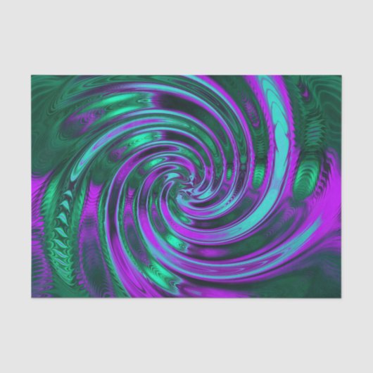 Fractal Marble 6A-B Options Tissue Paper Tissuepapier (Voorkant)