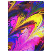 Fractal Marble 7A Beeldopties Klembord (Achterkant)