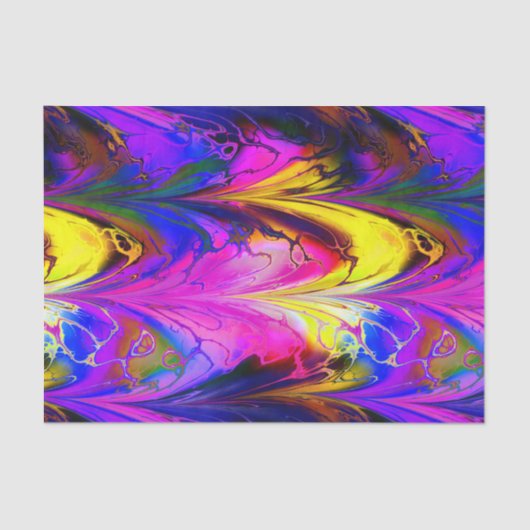 Fractal Marble 7A Tissuepapier (Voorkant)